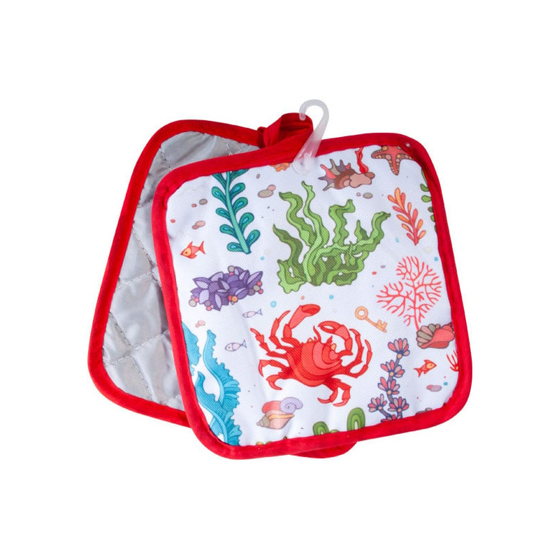 Presina da forno creare mare 17x17cm assortiti 2pz