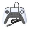 Controller xtreme five per ps5 wired nero/bianco [90585]