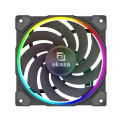 Ventola 120x120 akasa soho ar12 rgb indirizzabile a lama inversa