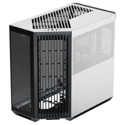 Case apnx v1 midi-tower atx bianco/nero [apcm-vi01003.m1]