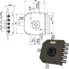 Serrature serratura quintuplice moia ad applicare 5 quint [a455dxb]