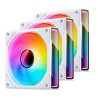 Ventole 120x120 jonsbo zk-120w rgb 120mm bianco