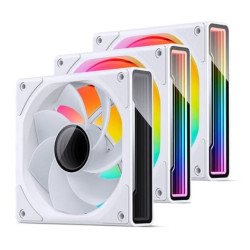 Ventole 120x120 jonsbo zk-120wr rgb 120mm bianco