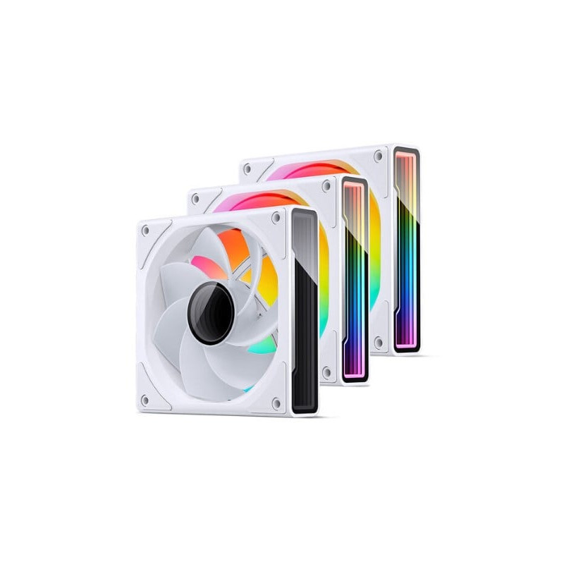 ventole 120x120 jonsbo zk-120wr rgb 120mm bianco