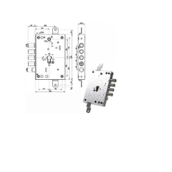 Serratura mottura sic.triplice int 28 4 pistoni [82571w800q]