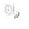 Serratura mottura sic.triplice int 28 4 pistoni [82571w800q]