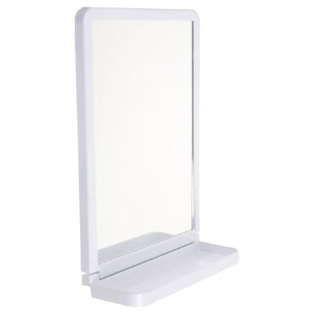 Specchio xtra 11428 rettangolare mensol 20x30cm bianco [r5290]