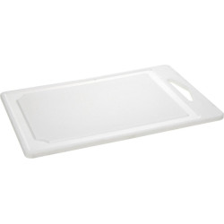 Tagliere koopmann in plastica naturale 39x27x1cm bianco [170710520]