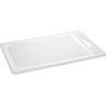 Tagliere koopmann in plastica naturale 39x27x1cm bianco [170710520]
