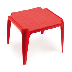 Tavolo progarden resina per bambini 55x50cm rosso [tba200ro]