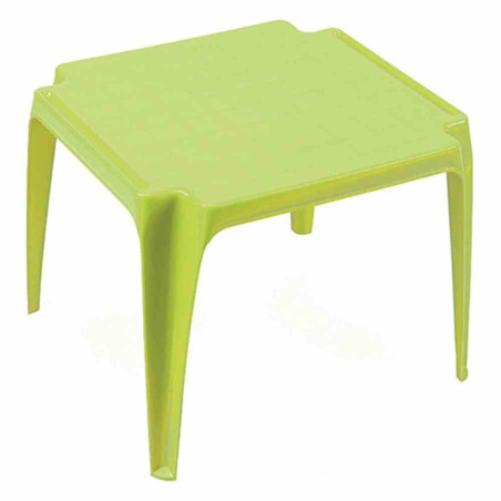 Tavolo progarden resina per bambini 55x50cm verde [tba200lg]