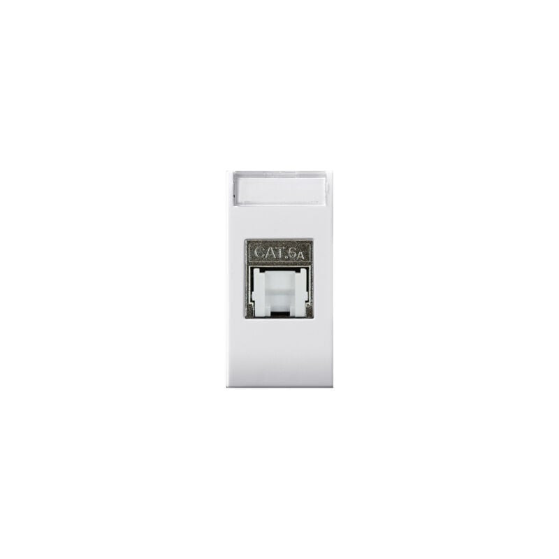 Presa trasmissione ave rj45 cat6as domus s44 bianco