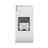 Presa trasmissione ave rj45 cat6as domus s44 bianco