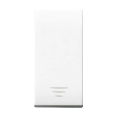 Pulsante illuminabile ave 1p na 10a 250v bianco
