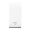 Pulsante illuminabile ave 1p na 10a 250v bianco