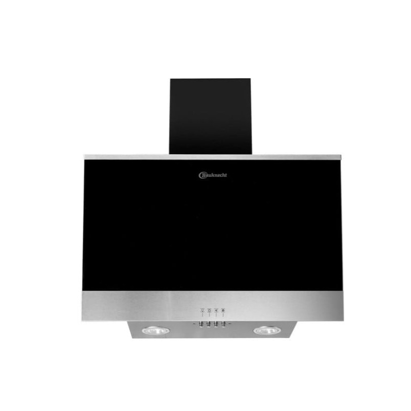 Cappa aspirante bauknecht dbhvp 63 lm k classe b nero/acciaio [rbhvp