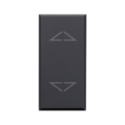 Commutatore ave tekla s44 stabile 1p 10ax 250v 1 modulo grigio opaco