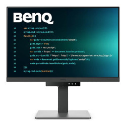 Monitor led 24.1" benq rd240q quad hd 2560x1600/5ms/classe f/nero