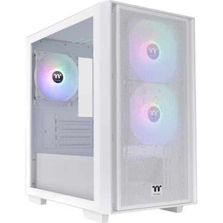 Case thermaltake versa h16 tg argb mini tower/matx bianco [ca-1y8-00s6wn-01]