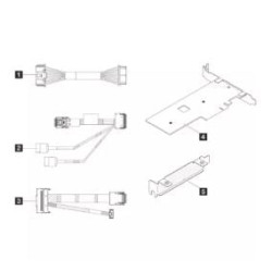 Kit cavi lenovo thinksystem sr250 v3/st250 m.2 [4z57a88898]