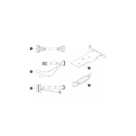 Kit cavi lenovo thinksystem sr250 v3/st250 m.2 [4z57a88898]