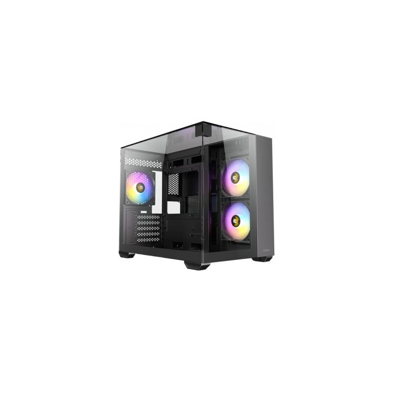 Case antec cx600m trio argb mini tower atx nero/trasparente [0-761345-10139-4]