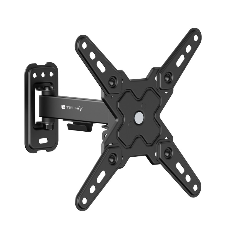 Supporto tv techly a muro universale 2 snodi per tv 13-42''