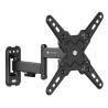 Supporto tv techly a muro universale 3 snodi per tv 13-42''