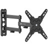 Supporto tv techly a muro universale 3 snodi per tv 13-42''