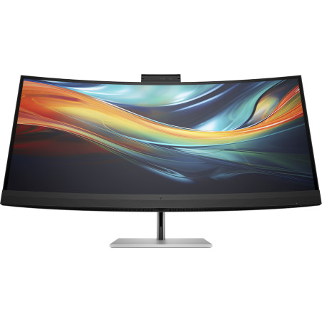 Monitor led 39.7" hp 740pm 5k uhd 5120x2160/classe f/nero/argento