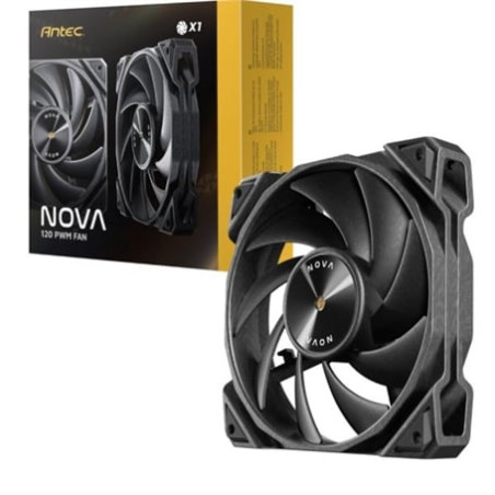 Ventola 120x120mm antec nova pwm nero [0-761345-40050-3]