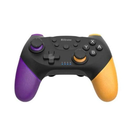 Controller xtreme gamepad switch jdpad wireless giallo/viola