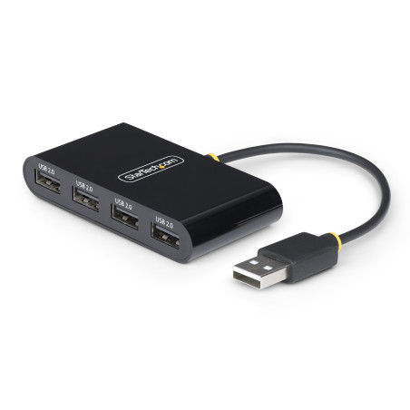 Hub di interfaccia startech.com usb 4 porte nero [st4200mini2-usb-hub]