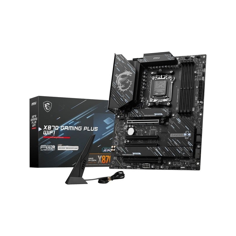 Scheda madre amd msi x870 gaming plus am5 / atx/ ddr5/ msata /m.2