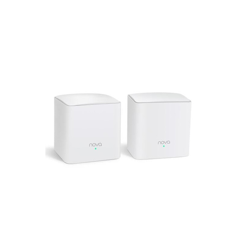 Router tenda nova mw5c wifi dual-band 867mbps bianco 2pz [novamw5g-2pack]