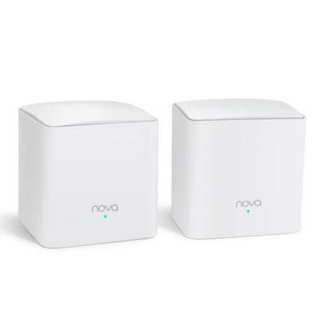 Router tenda nova mw5c wifi dual-band 867mbps bianco 2pz [novamw5g-2pack]