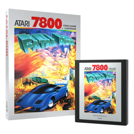 Videogioco atari fatal run 7800