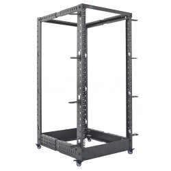 Serie di armadio 19" wp europe rack open frame/22 u /450kg/acciaio