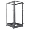 Serie di armadio 19" wp europe rack open frame/22 u /450kg/acciaio