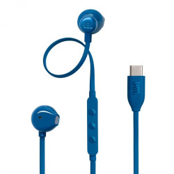Auricolari jbl tune 305c con microfono usb type-c blu
