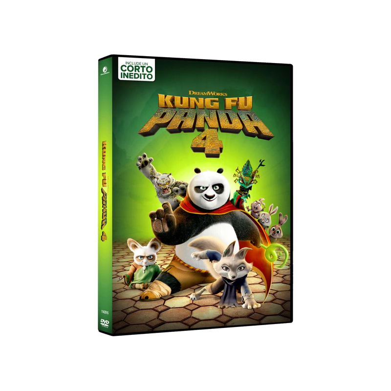 Dvd universal pictures kung fu panda 4