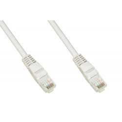 Cavo di rete link categ. 5e non schermato 1m grigio [lk5u10]