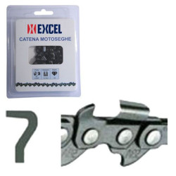 Catena motoseghe excel 07456 k2c-64e 3.25" grigio [bs-058-64dl]