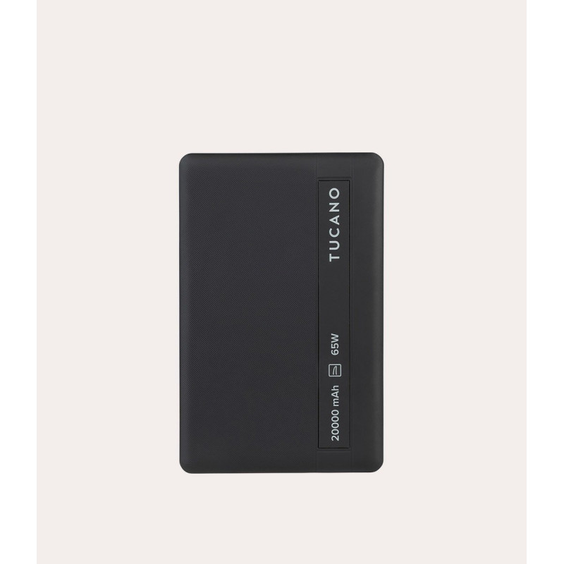 Batteria portatile tucano power bank per laptop 20000mah nero [ma-pbla2065-bk]