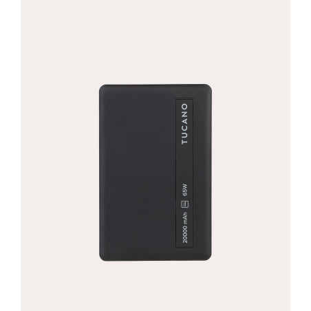 Batteria portatile tucano power bank per laptop 20000mah nero [ma-pbla2065-bk]