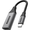 Adattatore sitecom da usb-c a hdmi 2.0 ad-1002 grigio