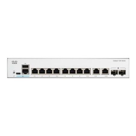 Switch cisco catalyst c1200-8t-e-2g gestito l2 8porte