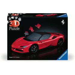 Puzzle 3d ravensburger ferrari sf 90 stradale multicolore 108pz [11576]