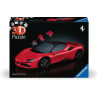 puzzle 3d ravensburger ferrari sf 90 stradale multicolore 108pz [11576]