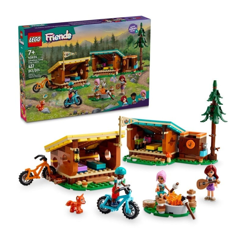 Lego le accoglienti cabine del centro ricreativo 437pz [42624]